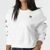 Meilleure affaire 🤩 Sweat Crewneck Crop Femme A Bandes HN8317 Blanc de Adidas Originals 🌟 2 Meilleure affaire 🤩 Sweat Crewneck Crop Femme A Bandes HN8317 Blanc de Adidas Originals 🌟 -Pas Cher adidas Magasin adidas 320344 HN8317 20220530T160916 01