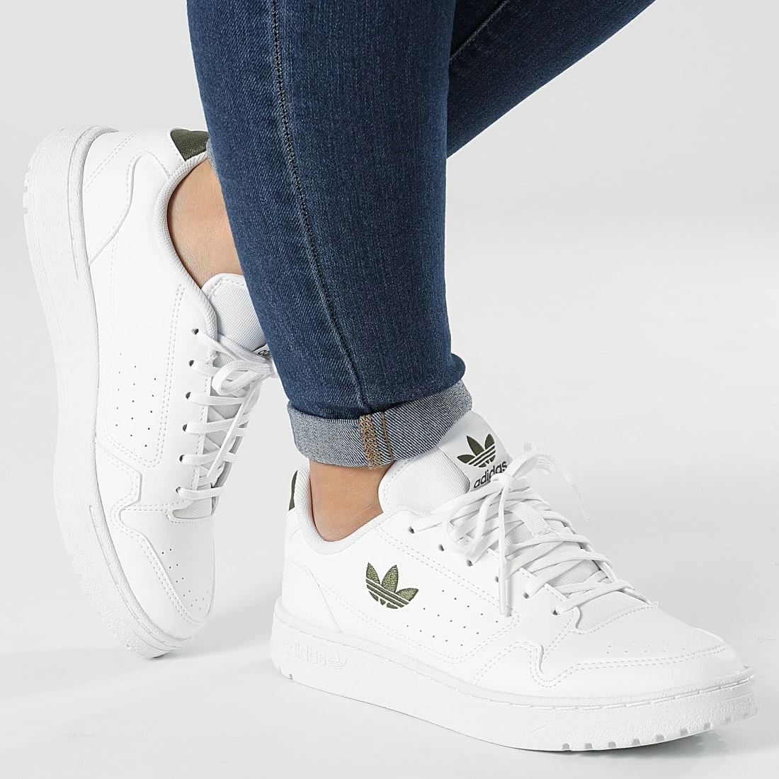 Grosses soldes ⌛ Baskets Femme NY 90 GZ1873 Footwear White Forest Green Core Black de Adidas Originals 😀 5 Grosses soldes ⌛ Baskets Femme NY 90 GZ1873 Footwear White Forest Green Core Black de Adidas Originals 😀 – Image 3