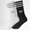 Les meilleures critiques de ⭐ Lot De 2 Paires De Chaussettes Crew HC9543 Noir Blanc de Adidas Originals 😀