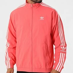 Les meilleures critiques de 💯 Veste Zippée A Bandes Lock Up HC1999 Rose de Adidas Originals 🛒