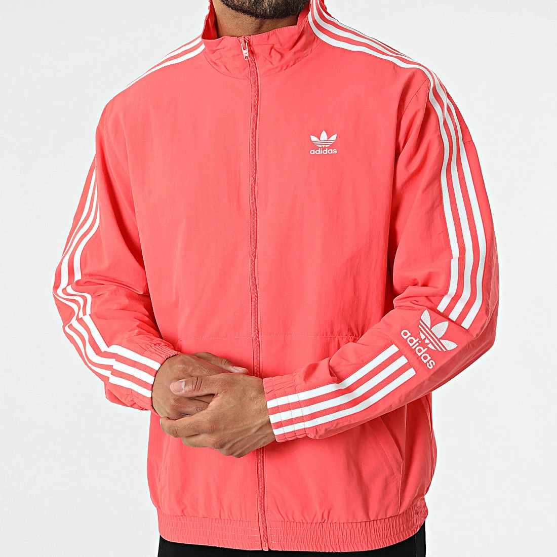 Les meilleures critiques de 💯 Veste Zippée A Bandes Lock Up HC1999 Rose de Adidas Originals 🛒 5 Les meilleures critiques de 💯 Veste Zippée A Bandes Lock Up HC1999 Rose de Adidas Originals 🛒 – Image 3