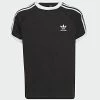 Remise ⭐ Tee 👕 Shirt Enfant 3 Stripes HK0264 Noir de Adidas Originals ⌛ -Pas Cher adidas Magasin adidas 321283 HK0264 20220524T161608 01