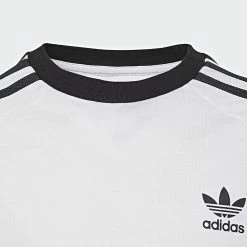 Coupon 👍 Tee 👕 Shirt Enfant HK0265 Blanc de Adidas Originals 🌟 -Pas Cher adidas Magasin adidas 321285 HK0265 20220524T161631 02