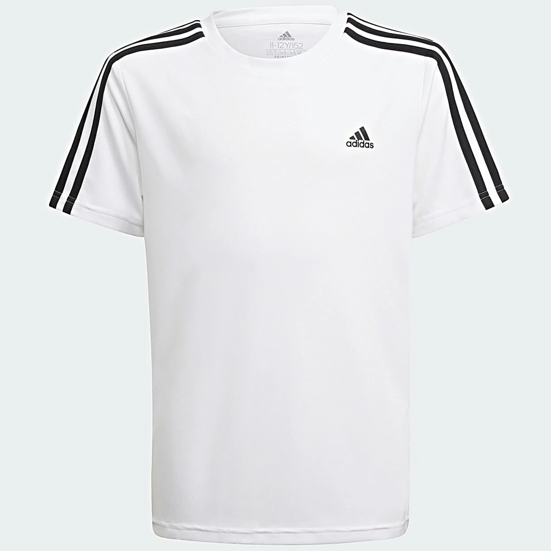 Meilleure vente 😀 Tee 👕 Shirt Enfant 3 Stripes H36815 Blanc de Adidas Performance 🔔 3 Meilleure vente 😀 Tee 👕 Shirt Enfant 3 Stripes H36815 Blanc de Adidas Performance 🔔