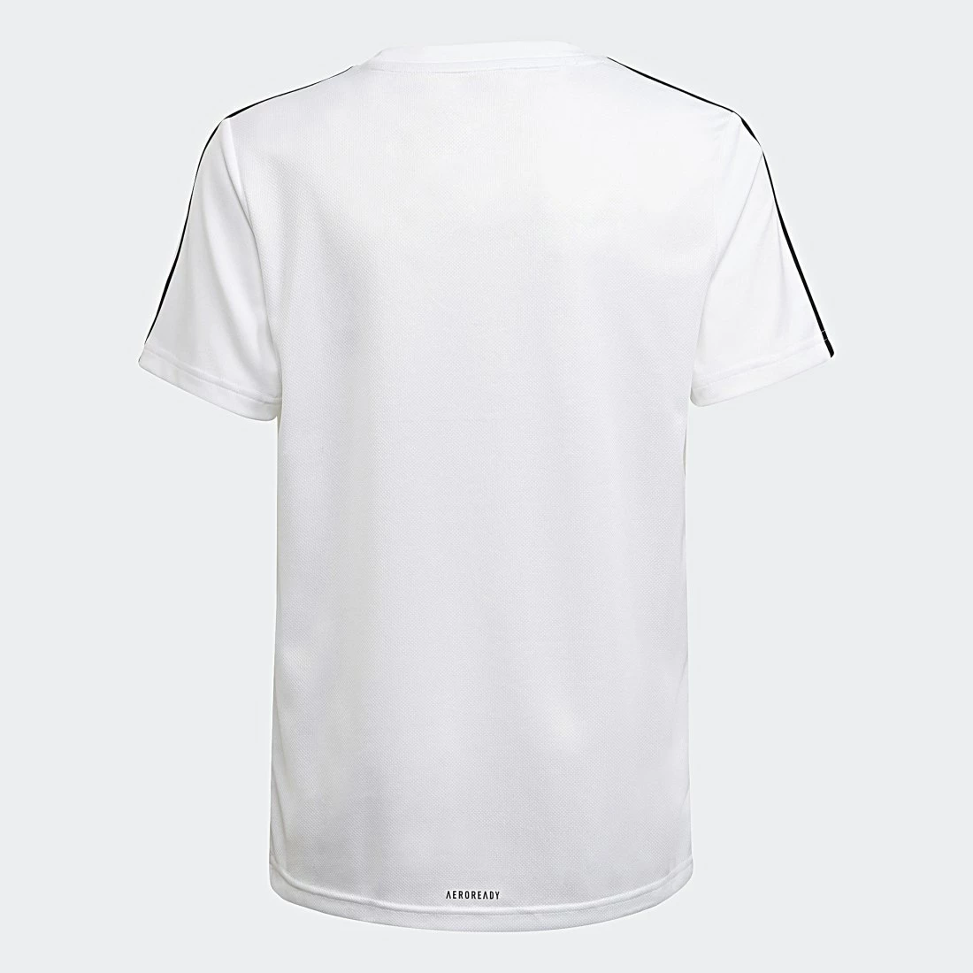 Meilleure vente 😀 Tee 👕 Shirt Enfant 3 Stripes H36815 Blanc de Adidas Performance 🔔 6 Meilleure vente 😀 Tee 👕 Shirt Enfant 3 Stripes H36815 Blanc de Adidas Performance 🔔 – Image 4