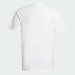 Budget 😀 Tee 👚 Shirt Enfant HK0403 Blanc de Adidas Originals 🛒 -Pas Cher adidas Magasin adidas 321471 HK0403 20220524T161653 04