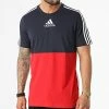Coupon 😍 Tee 👚 Shirt A Bandes HK2886 Rouge Bleu Marine Blanc de Adidas Performance 🧨 -Pas Cher adidas Magasin adidas 321474 HK2886 20220607T161109 01