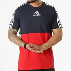 Coupon 😍 Tee 👚 Shirt A Bandes HK2886 Rouge Bleu Marine Blanc de Adidas Performance 🧨 10 Coupon 😍 Tee 👚 Shirt A Bandes HK2886 Rouge Bleu Marine Blanc de Adidas Performance 🧨 -Pas Cher adidas Magasin adidas 321474 HK2886 20220607T161111 03