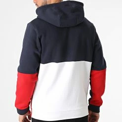 Nouveau 🔥 Sweat Zippé Capuche A Bandes HK2880 Rouge Bleu Marine Blanc de Adidas Performance 🤩 -Pas Cher adidas Magasin adidas 321512 HK2880 20220607T161219 04