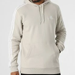 Sortie 🤩 Sweat Capuche A Bandes 3 Stripes HL2265 Beige de Adidas Performance 👏 -Pas Cher adidas Magasin adidas 321525 HL2265 20220607T161249 05
