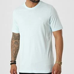 Meilleure affaire ⌛ Tee 👚 Shirt HJ7979 Bleu Ciel de Adidas Originals 👏