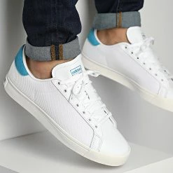 Coupon 🔥 Baskets Rod Laver Vintage GZ6297 Cloud White Chalk White Blue Rush de Adidas Originals 🔥