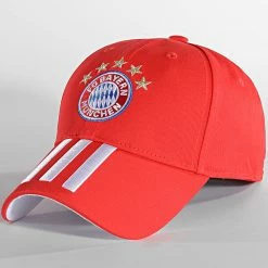 Meilleure vente 👍 Casquette Bayern Munchen H59705 Rouge de adidas 😍