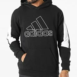 Acheter 🔔 Sweat Capuche FI BOS HK4547 Noir de Adidas Performance ✨