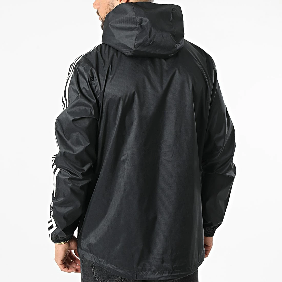 Tout neuf 👍 Veste Zippée A Bandes Lock Up HC2006 Noir de Adidas Originals 🎉 6 Tout neuf 👍 Veste Zippée A Bandes Lock Up HC2006 Noir de Adidas Originals 🎉 – Image 4