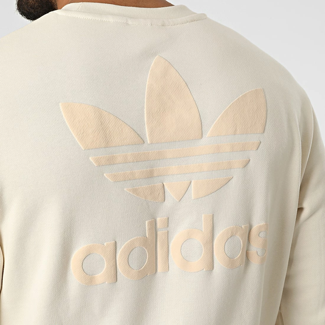 Sortie ⌛ Sweat Crewneck Trefoil HK2794 Beige de Adidas Originals 😉 8 Sortie ⌛ Sweat Crewneck Trefoil HK2794 Beige de Adidas Originals 😉 – Image 6