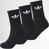 Promo 😍 Lot De 3 Paires De Chaussettes Cush Trefoil Crew HC9547 Noir de Adidas Originals 🔔 1 Promo 😍 Lot De 3 Paires De Chaussettes Cush Trefoil Crew HC9547 Noir de Adidas Originals 🔔 -Pas Cher adidas Magasin adidas 322756 HC9547 20220608T151001 01