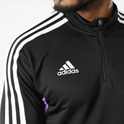 Tout neuf 😀 Tee 👕 Shirt Manches Longues Col Zippé HA2581 Real Madrid Noir de Adidas Performance 👏 -Pas Cher adidas Magasin adidas 322886 HA2581 20220721T160826 07