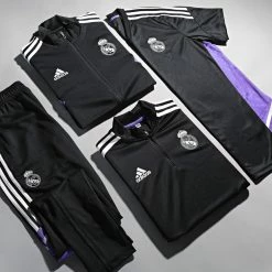 Tout neuf 😀 Tee 👕 Shirt Manches Longues Col Zippé HA2581 Real Madrid Noir de Adidas Performance 👏 -Pas Cher adidas Magasin adidas 322886 HA2581 20220826T124052 06