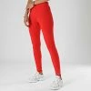 Bon marché 👍 Legging Femme HK5169 Rouge de Adidas Originals 💯