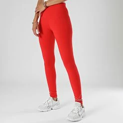 Bon marché 👍 Legging Femme HK5169 Rouge de Adidas Originals 💯