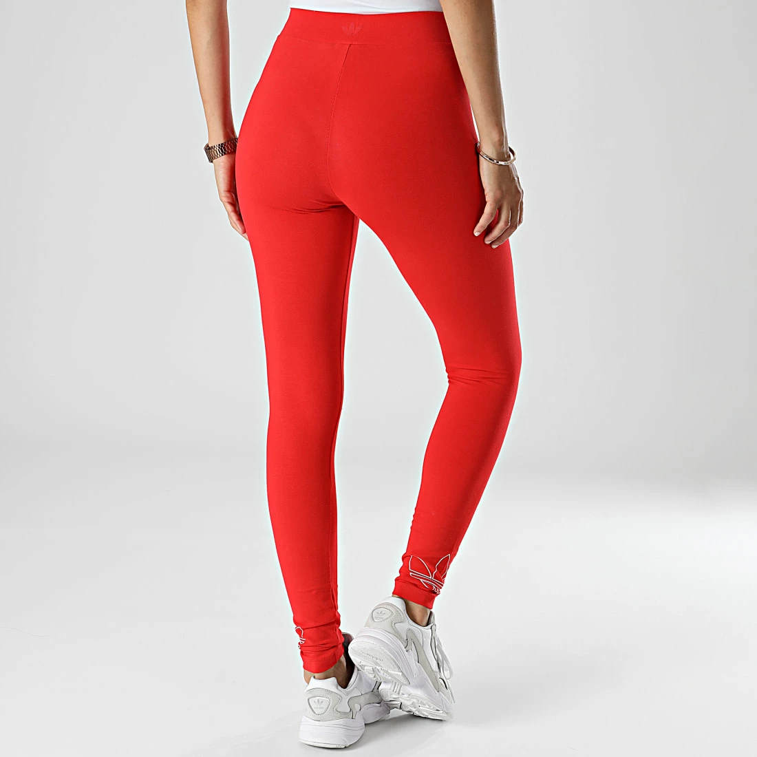Bon marché 👍 Legging Femme HK5169 Rouge de Adidas Originals 💯 8 Bon marché 👍 Legging Femme HK5169 Rouge de Adidas Originals 💯 – Image 6