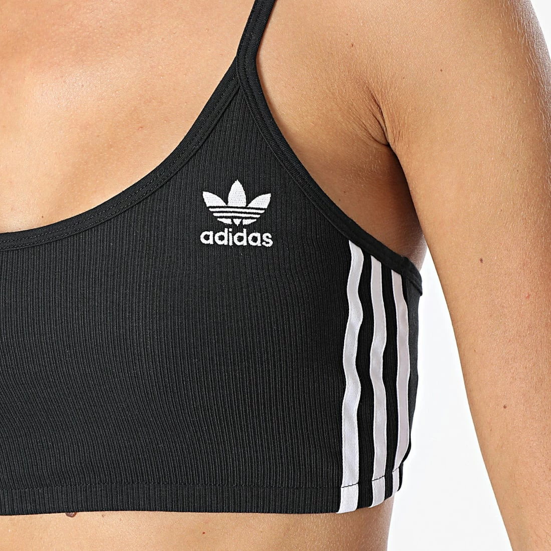 De gros ✔️ Débardeur Femme Crop HM2100 Noir de Adidas Originals ⌛ 4 De gros ✔️ Débardeur Femme Crop HM2100 Noir de Adidas Originals ⌛ – Image 2