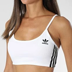 Tout neuf ⌛ Débardeur Femme Crop HM2101 Blanc de Adidas Originals 🧨 10 Tout neuf ⌛ Débardeur Femme Crop HM2101 Blanc de Adidas Originals 🧨 -Pas Cher adidas Magasin adidas 323185 HM2101 20220630T140512 03