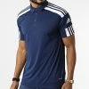 Vente flash 😀 Polo Manches Courtes De Sport HC6277 Bleu Marine de Adidas Performance 🌟