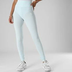 Promo ✨ Legging Femme HM1819 Bleu Clair de Adidas Originals ⌛ -Pas Cher adidas Magasin adidas 323528 HM1819 20220624T140221 04