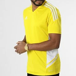 Grosses soldes 🧨 Tee 👚 Shirt HD2267 Jaune de Adidas Performance 🔥 -Pas Cher adidas Magasin adidas 323743 HD2267 20220721T160349 05
