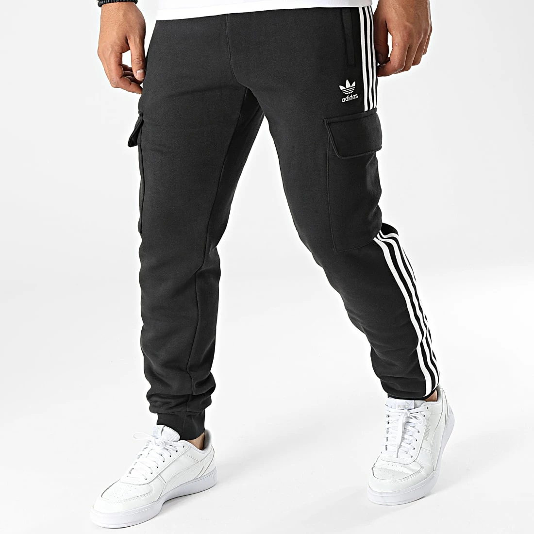 Top 10 ⌛ Pantalon Jogging Cargo A Bandes HK9689 Noir de Adidas Originals 🔥 3 Top 10 ⌛ Pantalon Jogging Cargo A Bandes HK9689 Noir de Adidas Originals 🔥