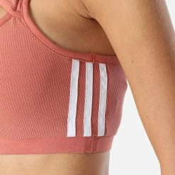 Grosses soldes 🎉 Débardeur Crop Femme HM2118 Rouge Brique de Adidas Originals 👏 -Pas Cher adidas Magasin adidas 323809 HM2118 20220630T140332 04