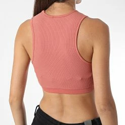 Grosses soldes 🎉 Débardeur Crop Femme HM2118 Rouge Brique de Adidas Originals 👏 -Pas Cher adidas Magasin adidas 323809 HM2118 20220630T140335 06