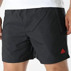 Coupon 🌟 Short Jogging Manchester United H56688 Noir de adidas 🌟