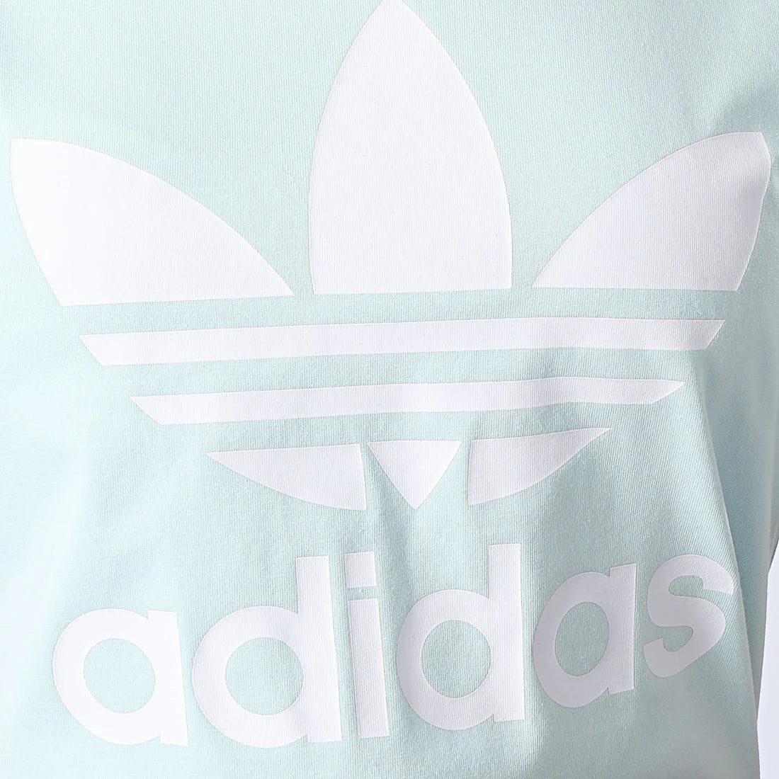 Sortie ⭐ Tee 👕 Shirt Femme Trefoil HK9638 Bleu Ciel de Adidas Originals 🤩 4 Sortie ⭐ Tee 👕 Shirt Femme Trefoil HK9638 Bleu Ciel de Adidas Originals 🤩 – Image 2