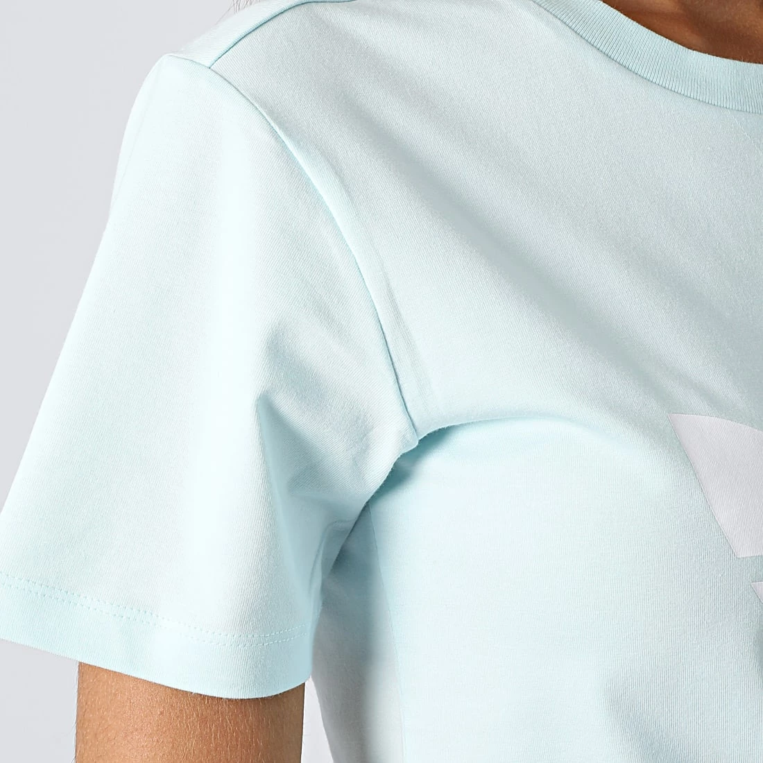 Sortie ⭐ Tee 👕 Shirt Femme Trefoil HK9638 Bleu Ciel de Adidas Originals 🤩 7 Sortie ⭐ Tee 👕 Shirt Femme Trefoil HK9638 Bleu Ciel de Adidas Originals 🤩 – Image 5