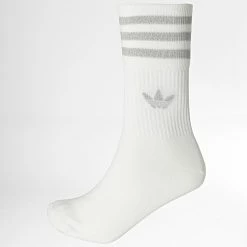 Bon marché 😀 Lot De 2 Paires De Chaussettes Mid Cut HK0300 Blanc de Adidas Originals 😀 -Pas Cher adidas Magasin adidas 324312 HK0300 20220629T111620 02