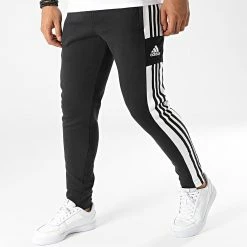 Acheter ❤️ Pantalon Jogging A Bandes GT6642 Noir de Adidas Performance ✨
