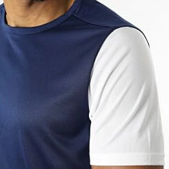 Promo 🔥 Tee 👚 Shirt DP3232 Bleu Marine Blanc de Adidas Performance 🥰 -Pas Cher adidas Magasin adidas 324481 DP3232 20220617T161426 04