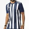 Offres 😍 Tee 👕 Shirt A Bandes GN5845 Bleu Marine de Adidas Performance 🔔 -Pas Cher adidas Magasin adidas 324494 GN5847 20220617T161501 01
