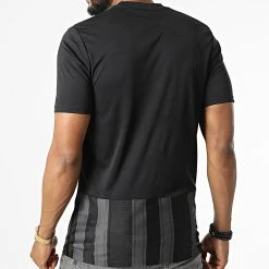 Coupon 🥰 Tee 👕 Shirt A Bandes GN7625 Noir Gris Anthracite de Adidas Performance 😀 -Pas Cher adidas Magasin adidas 324500 GN7625 20220617T161216 06