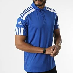 Nouveau ✔️ Polo Manches Courtes GP6427 Bleu Roi de Adidas Performance 😀 -Pas Cher adidas Magasin adidas 324502 GP6427 20220721T160328 03