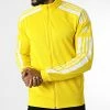 Meilleure vente 👍 Veste Zippée A Bandes GP6465 Jaune de Adidas Performance 🤩 -Pas Cher adidas Magasin adidas 324522 GP6465 20220708T105431 01