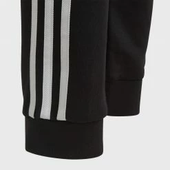 Promo 🌟 Pantalon Jogging Enfant A Bandes Trefoil DV2872 Noir de Adidas Originals ❤️ -Pas Cher adidas Magasin adidas 324761 DV2872 20220629T105834 03