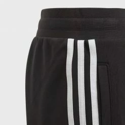 Promo 🌟 Pantalon Jogging Enfant A Bandes Trefoil DV2872 Noir de Adidas Originals ❤️ -Pas Cher adidas Magasin adidas 324761 DV2872 20220629T105836 04