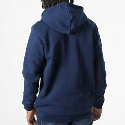Meilleure vente 🧨 Sweat Capuche Essential HK0094 Bleu Marine de Adidas Originals 🔔 -Pas Cher adidas Magasin adidas 325476 HK0094 20220701T145519 06