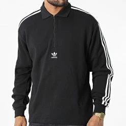 Top 10 🧨 Polo Manches Longues A Bandes 3 Stripes HK7425 Noir de Adidas Originals 🧨 -Pas Cher adidas Magasin adidas 325521 HK7425 20220630T161422 05