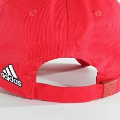 Promo 🌟 Casquette Manchester United ⚾ Baseball H62461 Rouge de Adidas Performance ⌛ -Pas Cher adidas Magasin adidas 325599 H62461 20220701T151520 03