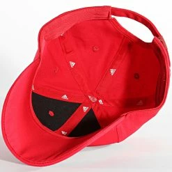 Promo 🌟 Casquette Manchester United ⚾ Baseball H62461 Rouge de Adidas Performance ⌛ -Pas Cher adidas Magasin adidas 325599 H62461 20220701T151521 04